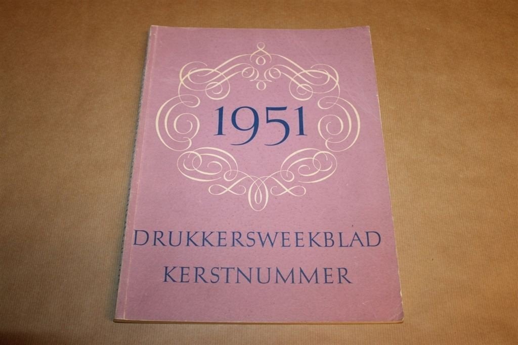 Drukkersweekblad Kerstnummer 1951 !!, Ophalen of Verzenden, Zo goed als nieuw