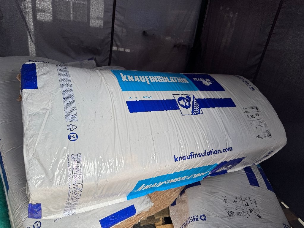 Isolatie knauf 45mm, Ophalen, 4 tot 8 cm, Dakisolatie, Nieuw