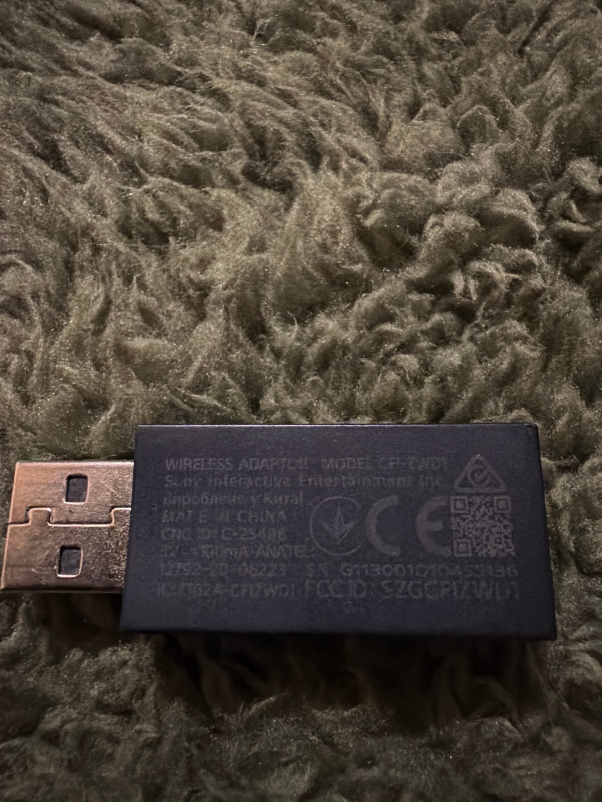 Sony PlayStation Wireless Adapter (CECHZWD1), Ophalen, Overige controllers, PlayStation 3, Zo goed als nieuw