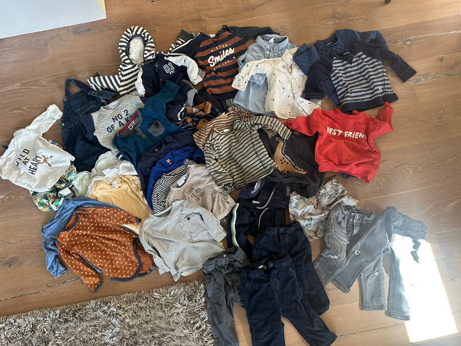 Grote set kleding maat 80, Kinderen en Baby's, Babykleding | Maat 80, Ophalen of Verzenden, Gebruikt