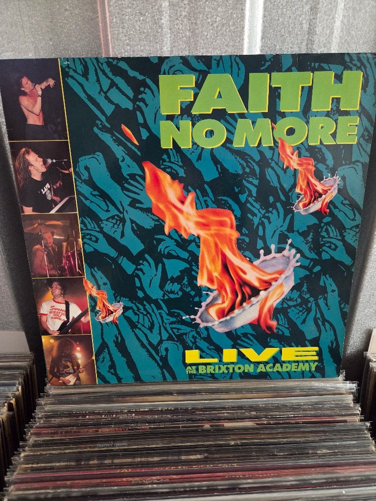 Vinyl lp FAITH NO MORE: LIVE, Gebruikt, 1990 - 1999, Alternative, Ophalen of Verzenden