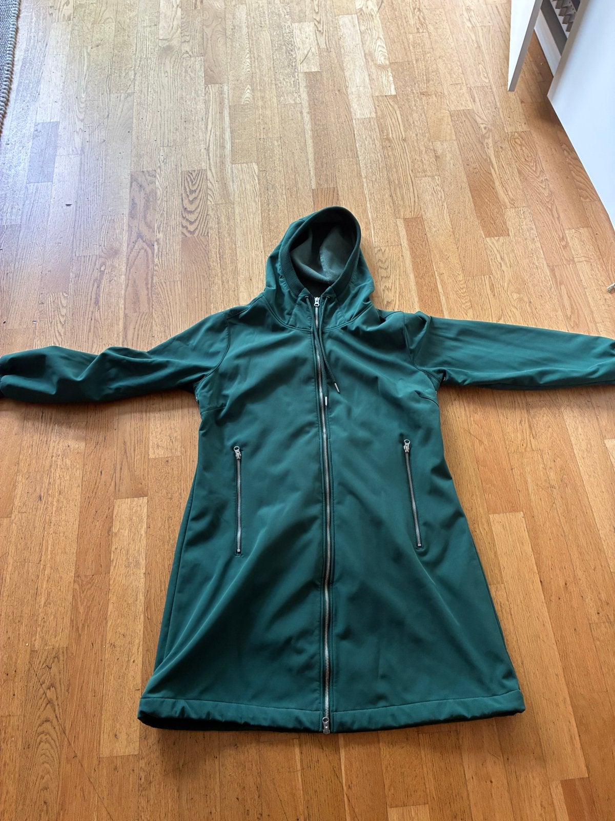 DaneFae Softshell Jas - Donkergroen - Maat 42, Kleding | Dames, Ophalen of Verzenden, Gedragen, Maat 42/44 (L), Groen