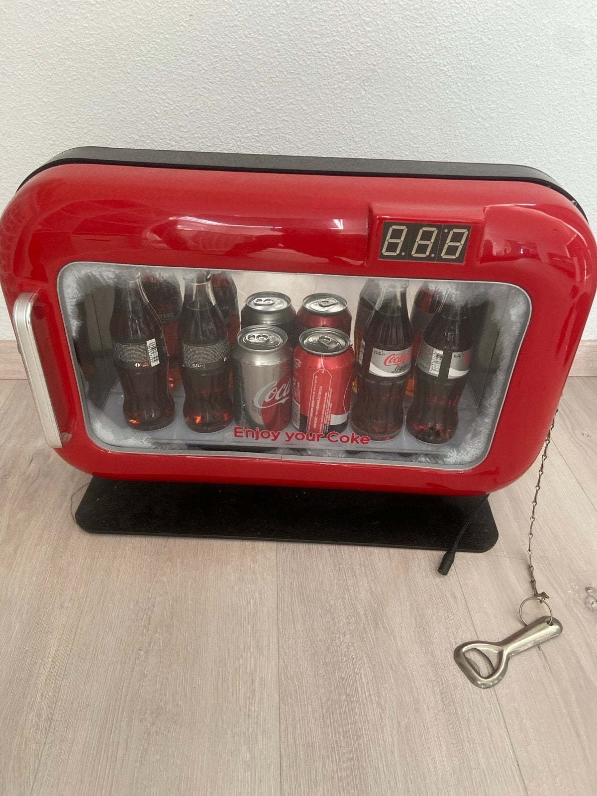 Coca-Cola Mini Koelkast, Ophalen, Minder dan 75 liter, Zonder vriesvak, Gebruikt