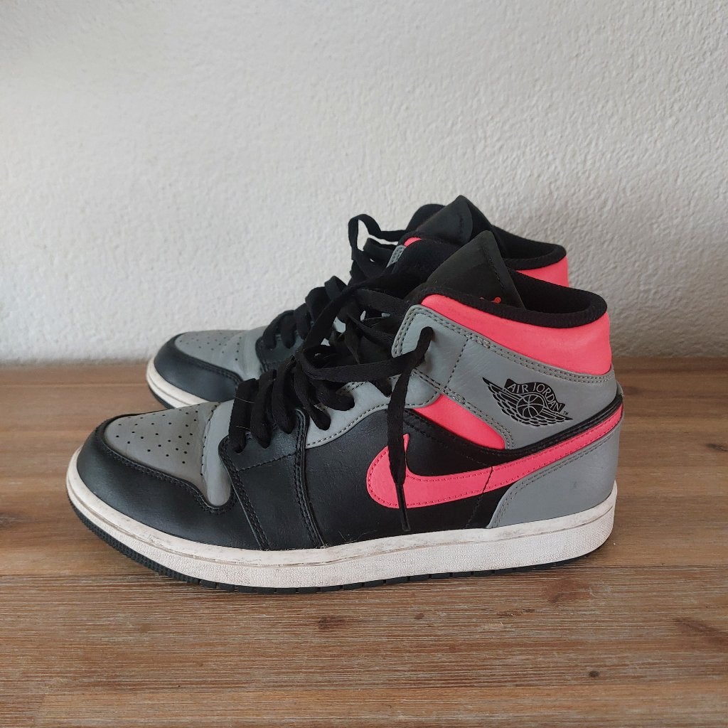 Unieke Nike Air Jordan Mid Sneaker mt 42, Zwart, Nike, Ophalen of Verzenden, Sneakers of Gympen