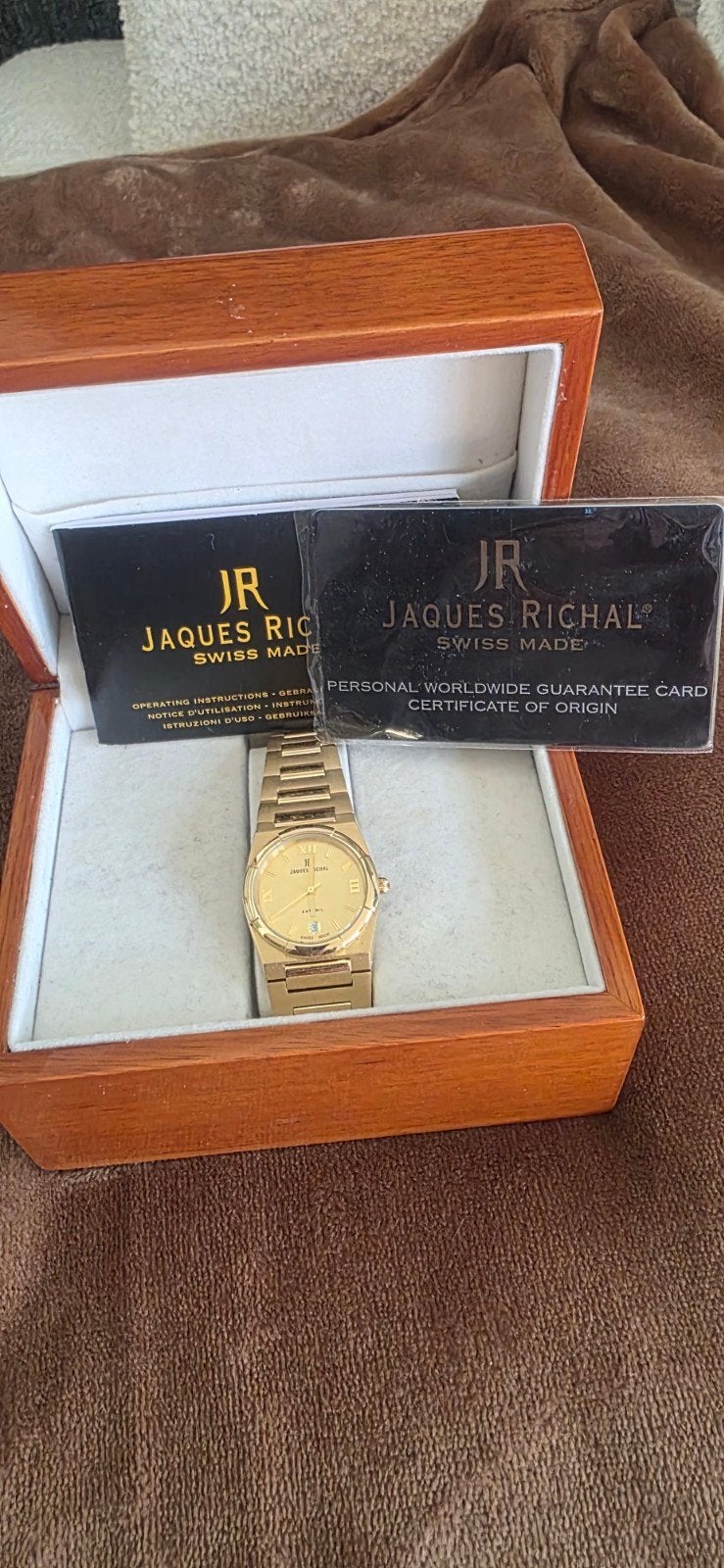 Jacques Richal Swiss Made Horloge - nieuw, Ophalen of Verzenden, Nieuw, Overige merken