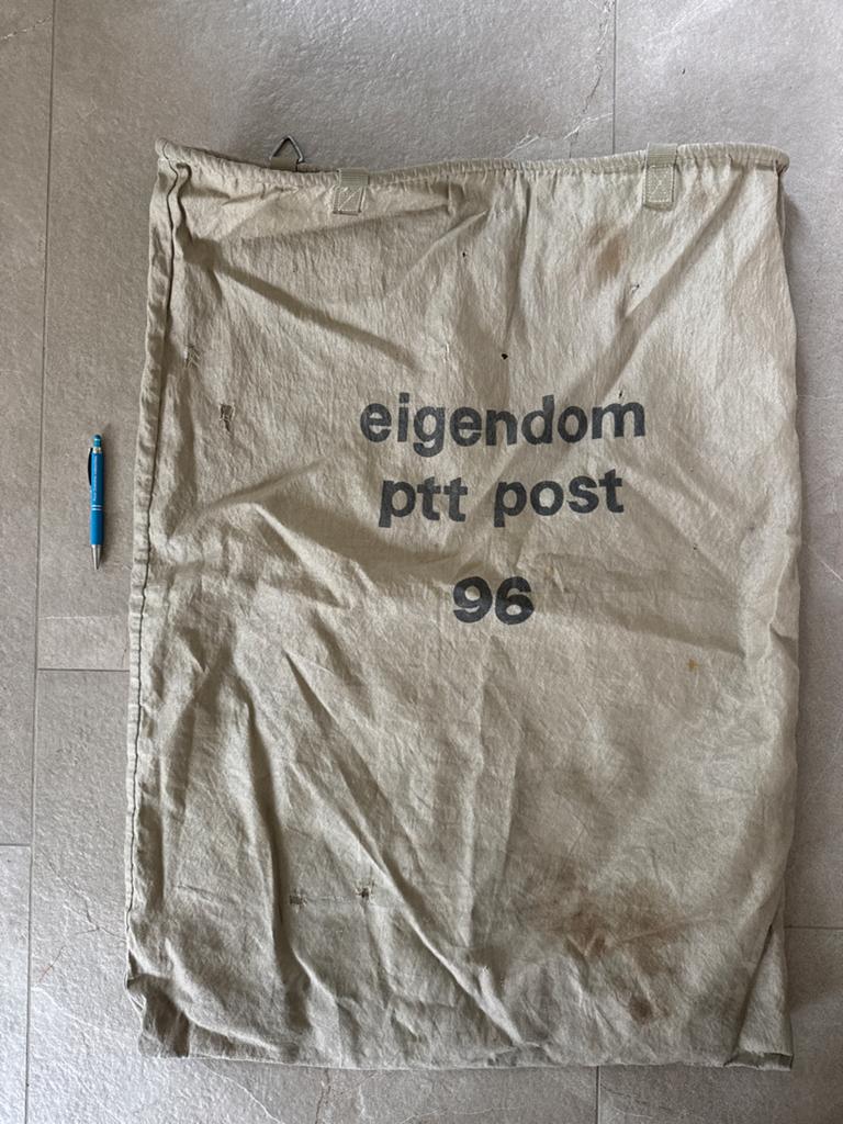 Ptt post zak Vintage, Verzamelen, Ophalen of Verzenden, Gebruikt, Gebruiksvoorwerp