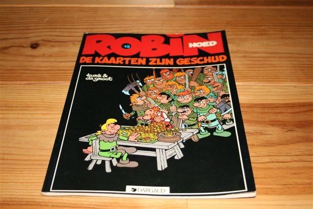Te koop : robin hoed 12 - de kaarten zijn geschud, Eén stripboek, Ophalen of Verzenden, Gelezen
