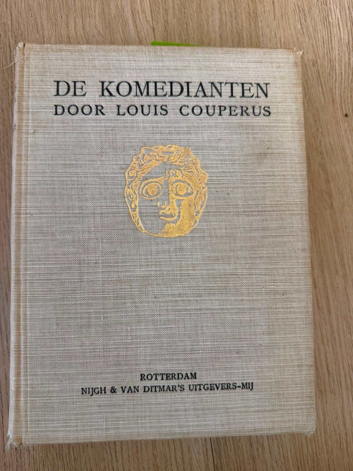De komedianten, Boeken, Techniek, Ophalen of Verzenden, Gelezen, Bouwkunde