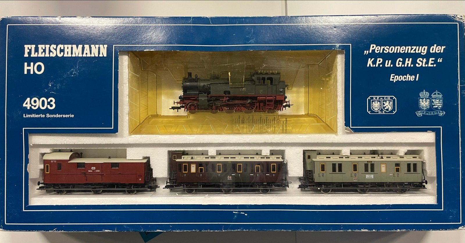 Fleischmann HO Treinset 4903 Gelijkstroom Analoog met DSS, Treinset, Gelijkstroom, -, Fleischmann