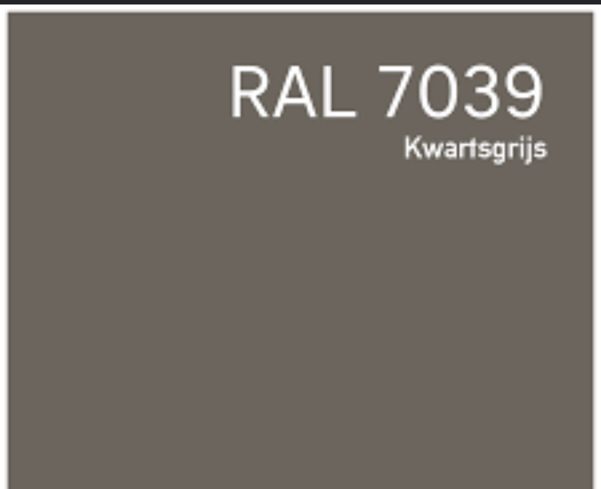 GEZOCHT: kunststof Kozijn incl. glas in de kleur 7039, Doe-het-zelf en Verbouw, Kozijnen en Schuifpuien, Ophalen, Kunststof, Raamkozijn