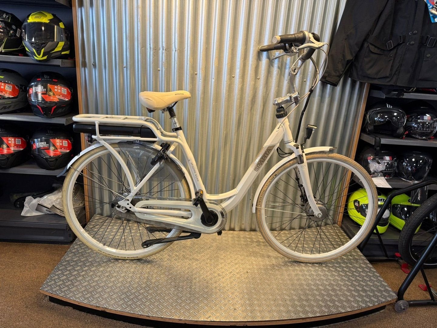 Elektrische Sparta Amazone Moederfiets (Nauwelijks mee gefie