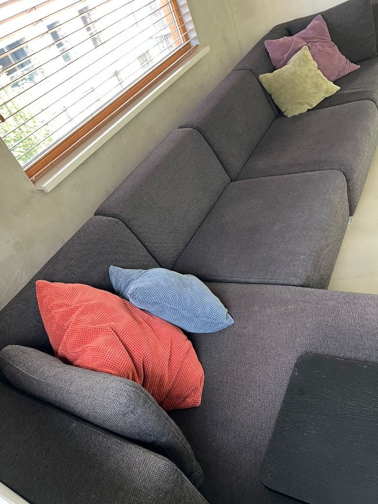 Hoekbank, Huis en Inrichting, Ophalen, 250 tot 300 cm, Gebruikt, Hoekbank