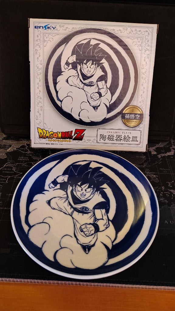 Official Dragon Ball Z Ensky Ceramic Decorative Art Plate, Overige merken, Nieuw, Ophalen of Verzenden, Bord(en)