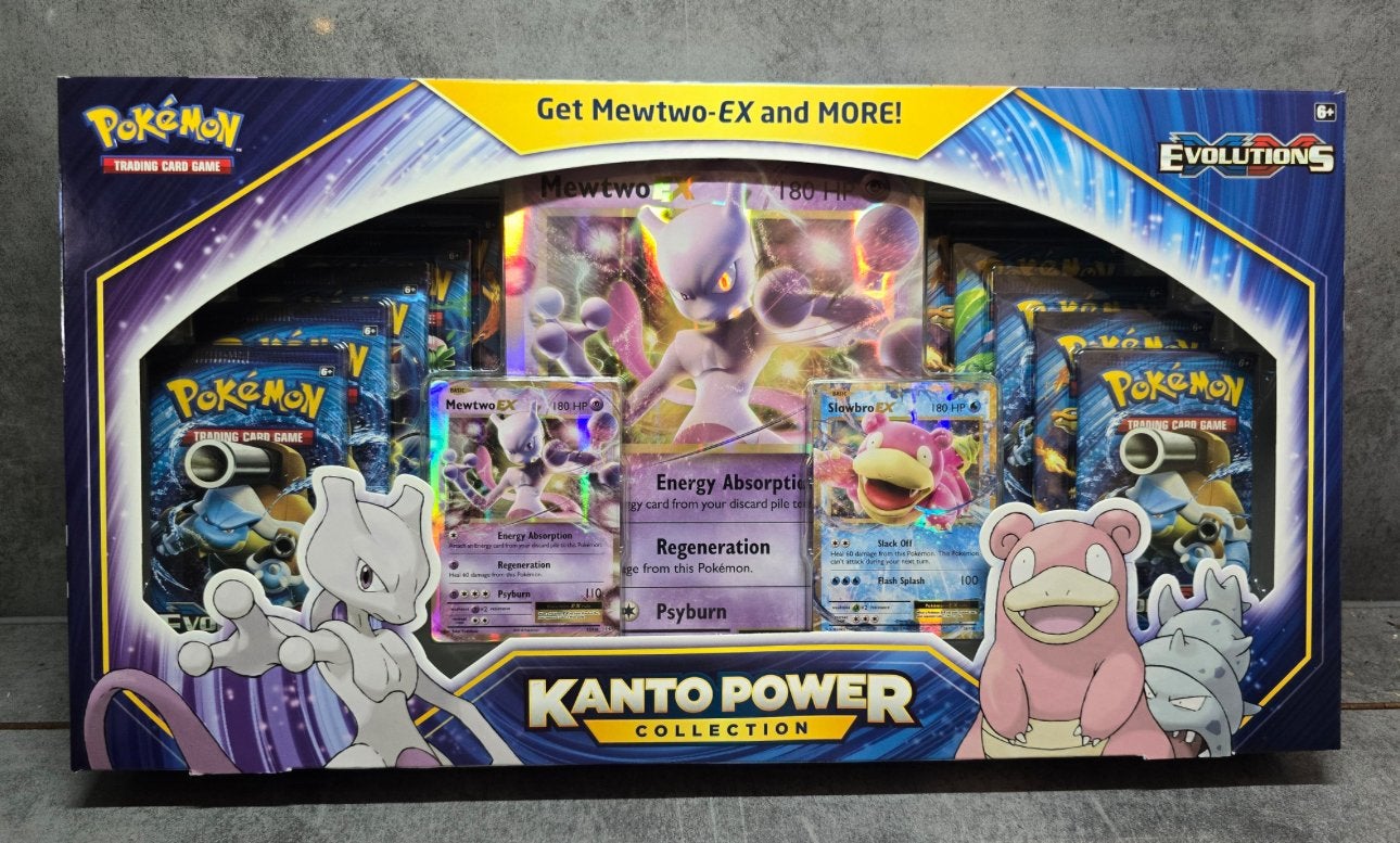 Kanto Powers collection box Mewtwo, Ophalen of Verzenden, Zo goed als nieuw