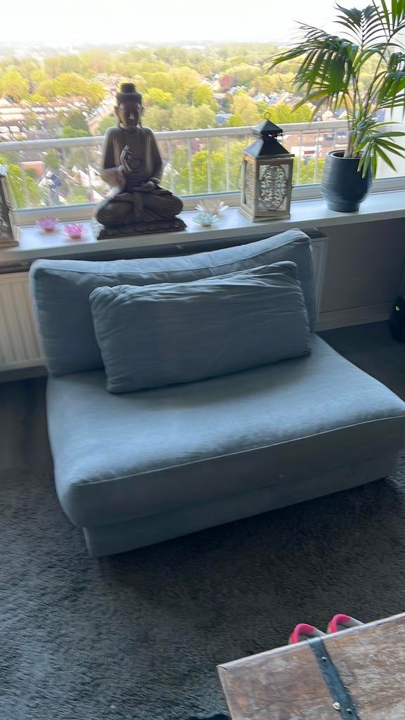 Loveseat relax bankje 1,5 persoons, Tweepersoons, 75 tot 100 cm, Ophalen of Verzenden, Zo goed als nieuw