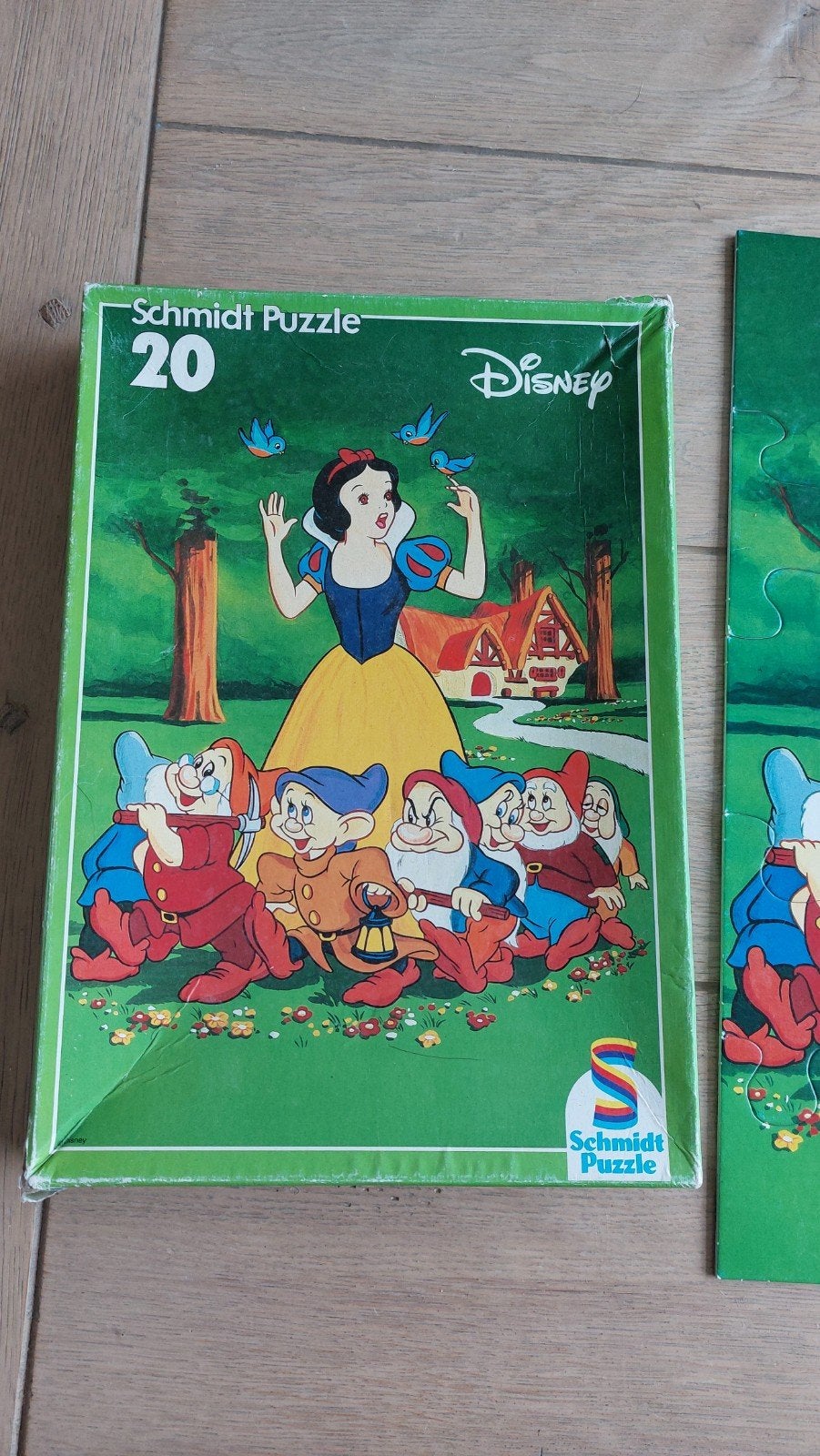 disney sneeuwitje puzzel, Ophalen of Verzenden, Sneeuwwitje of Doornroosje, Gebruikt, Overige typen