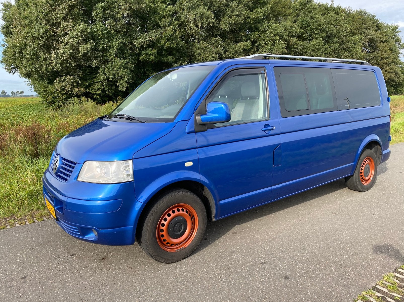 ACTIE Volkswagen Transporter  2.5 TDI 128KW Dubbele cabine., Voorwielaandrijving, Volkswagen, Origineel Nederlands, 1892 kg