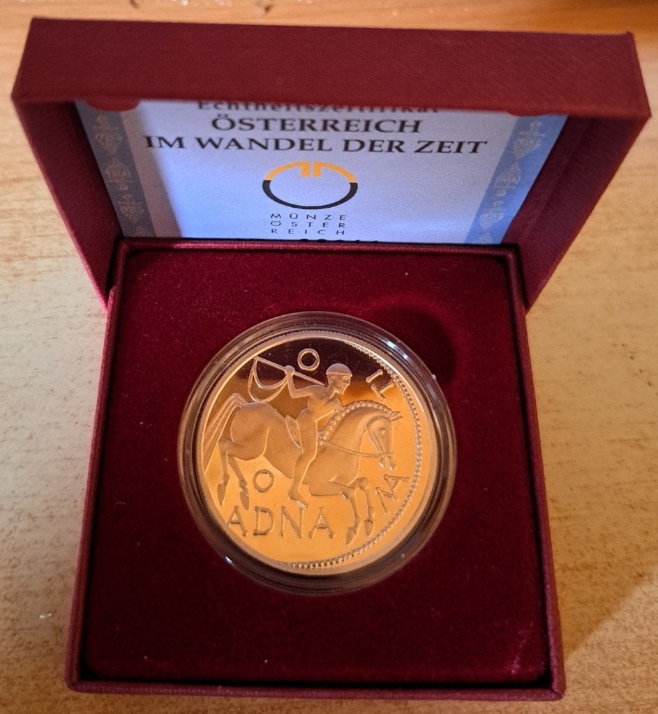 Oostenrijk, 100 Schilling 2000 - zilver Proof (4), Ophalen of Verzenden, Oostenrijk, Losse munt, Zilver