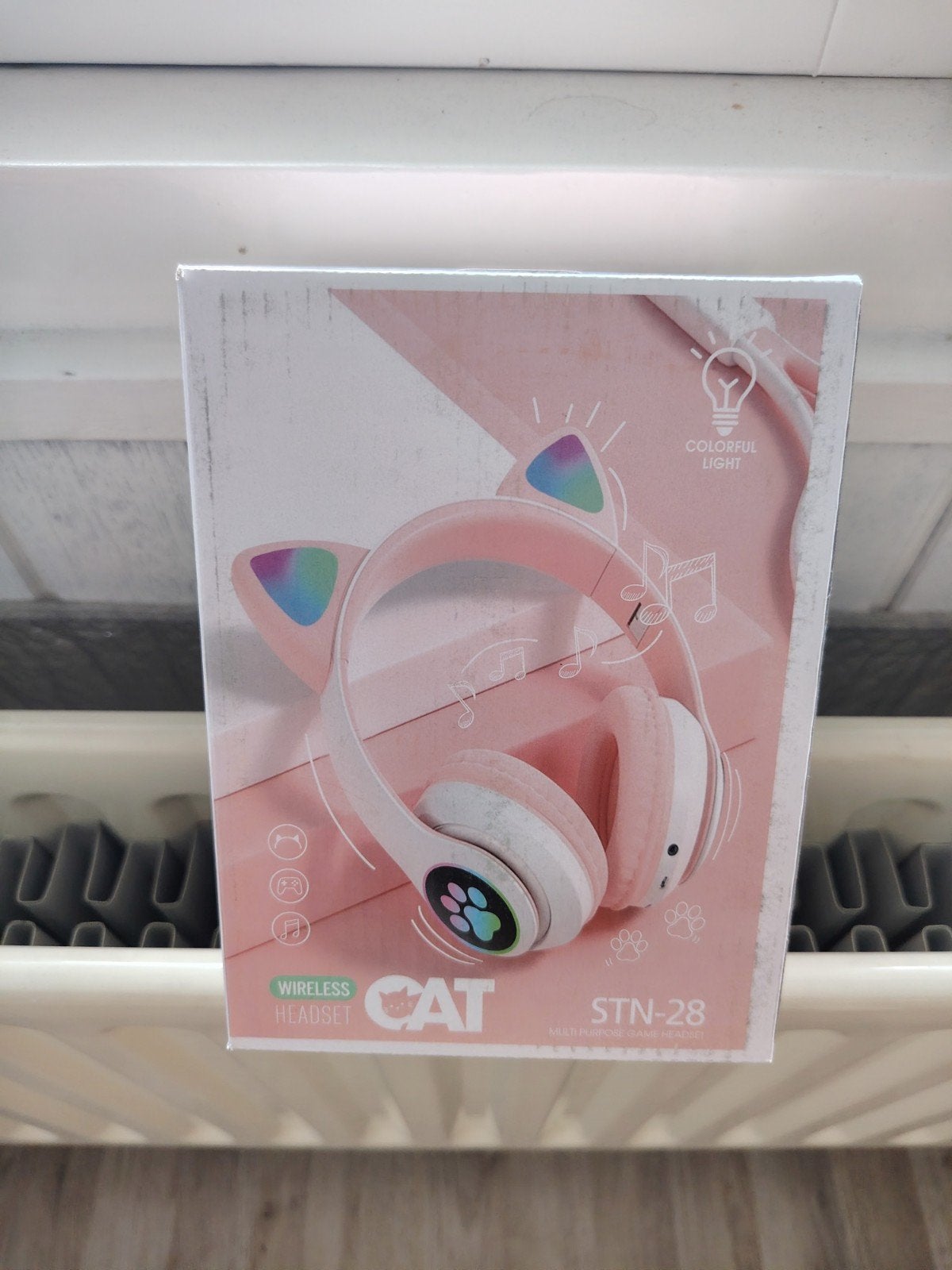 Mogi Products-Draadloze Kinder Hoofdtelefoon -Kattenoortjes-, Ophalen of Verzenden, Nieuw