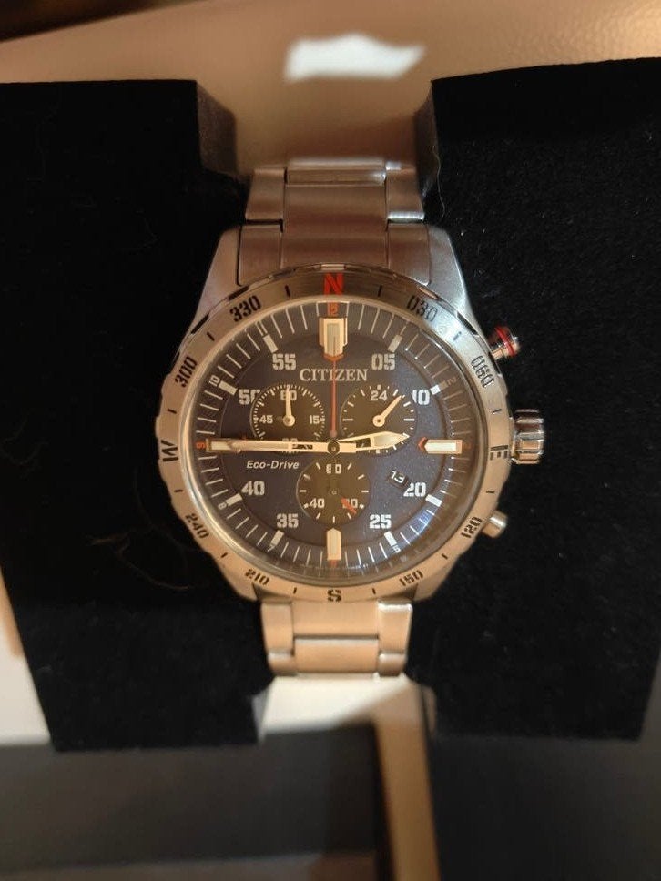 Citizen horloge chronograaf nieuw ongebruikt, Ophalen of Verzenden, Nieuw, Staal, Citizen