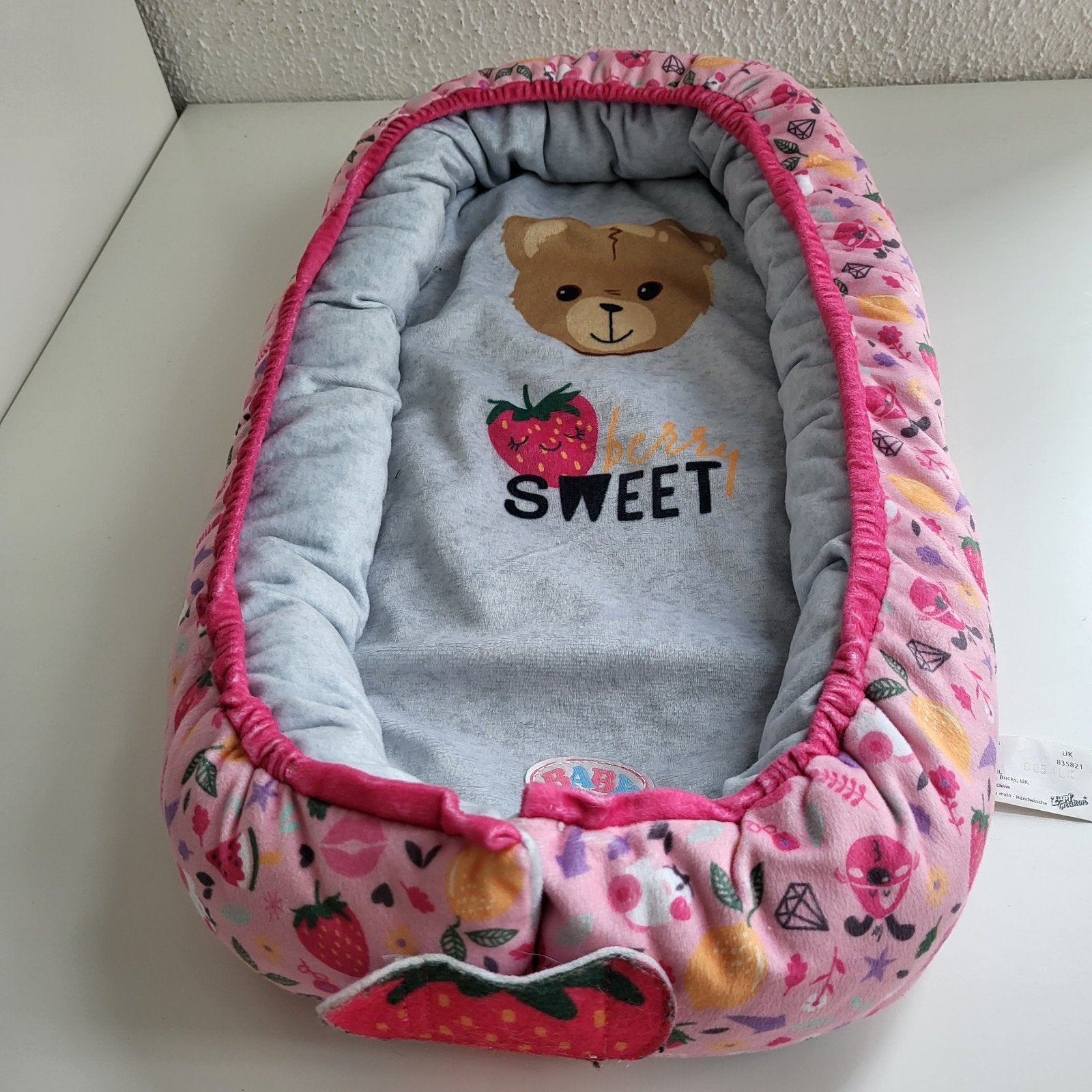 Baby Born poppen Nestje Babyborn Excl.pop, Ophalen of Verzenden, Zo goed als nieuw, Babypop