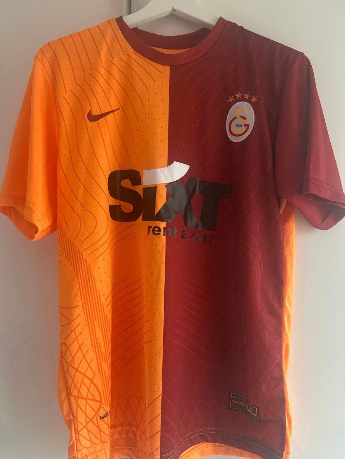 Galatasaray Thuisshirt 2023/2024, Kleding | Heren, Ophalen of Verzenden, Zo goed als nieuw, Maat 48/50 (M), Meerkleurig