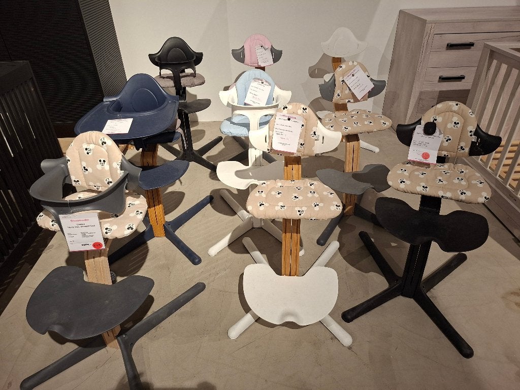 Diverse Stokke Nomi Kinderstoelen, Ophalen, Zo goed als nieuw