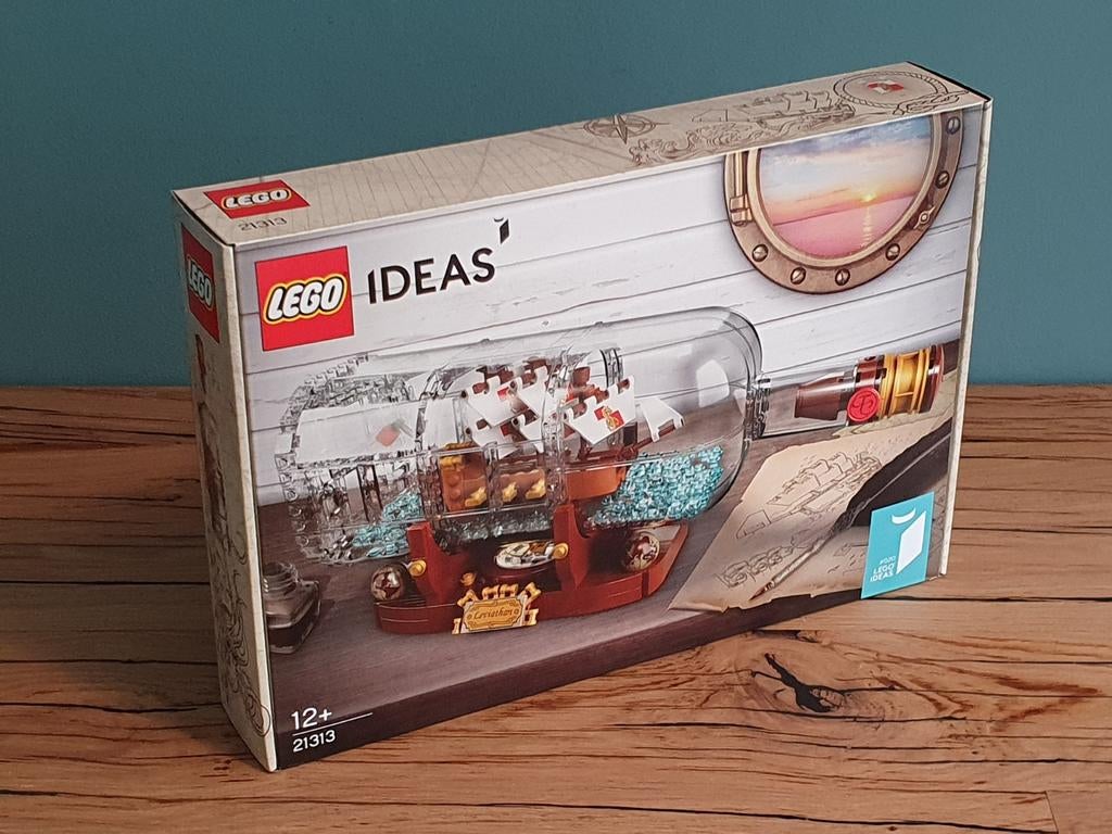 Lego ship in a bottle 21313, Ophalen of Verzenden, Nieuw