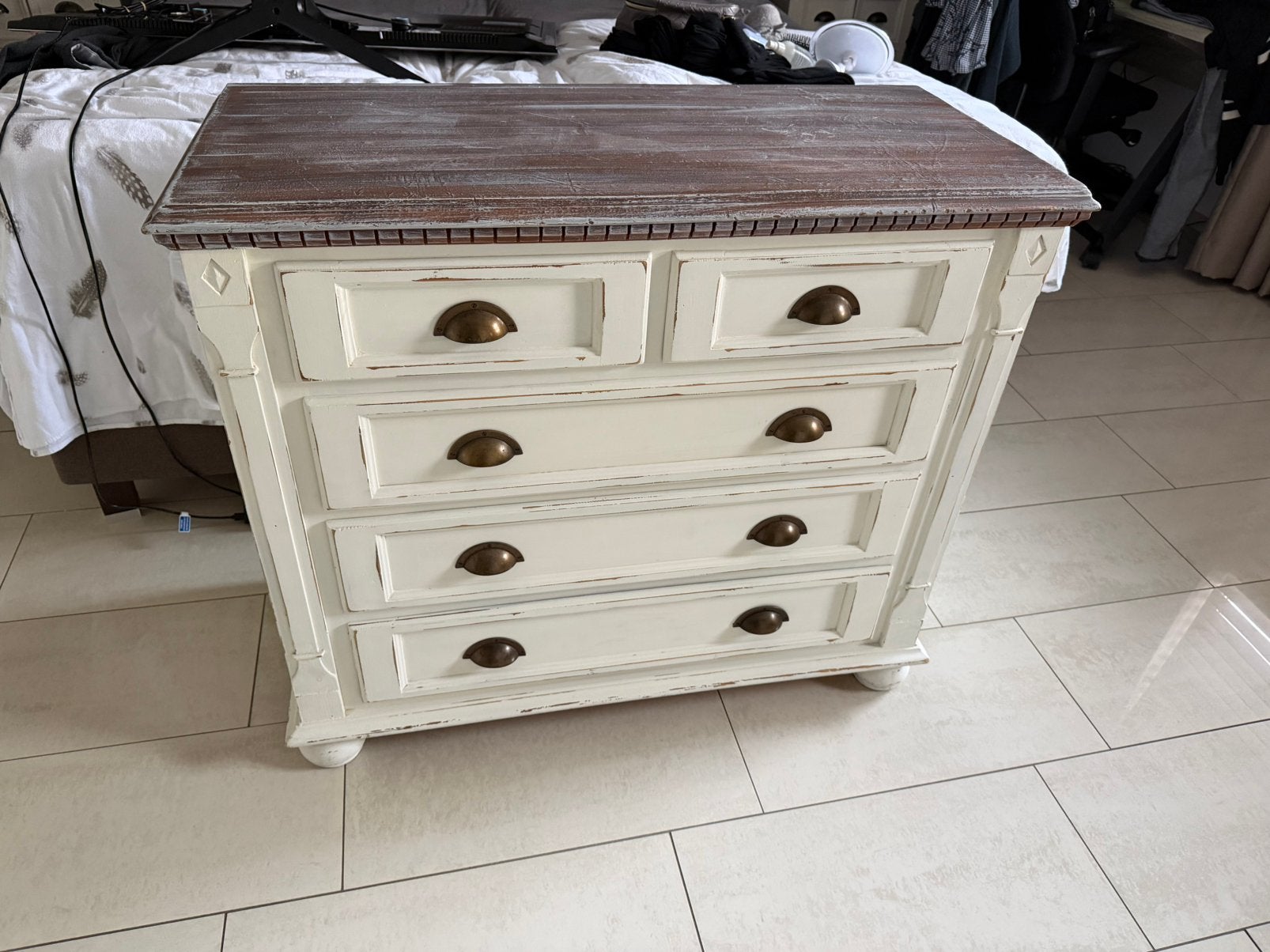 Dressoir lade kast grenen, Ophalen of Verzenden, Zo goed als nieuw, 25 tot 50 cm, Minder dan 100 cm