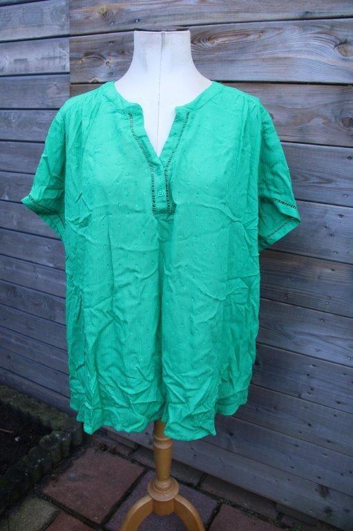 Tuniek groen Paprika mt 4 (50) Vaste prijs, Blouse of Tuniek, Ophalen of Verzenden, Zo goed als nieuw, Paprika