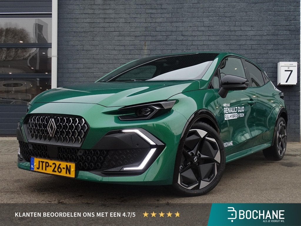 Renault Clio 1.8 Hybrid 160 techno | PACK PREMIÈRE |, Auto's, Stof, 4 cilinders, Met garantie (alle), 1246 kg