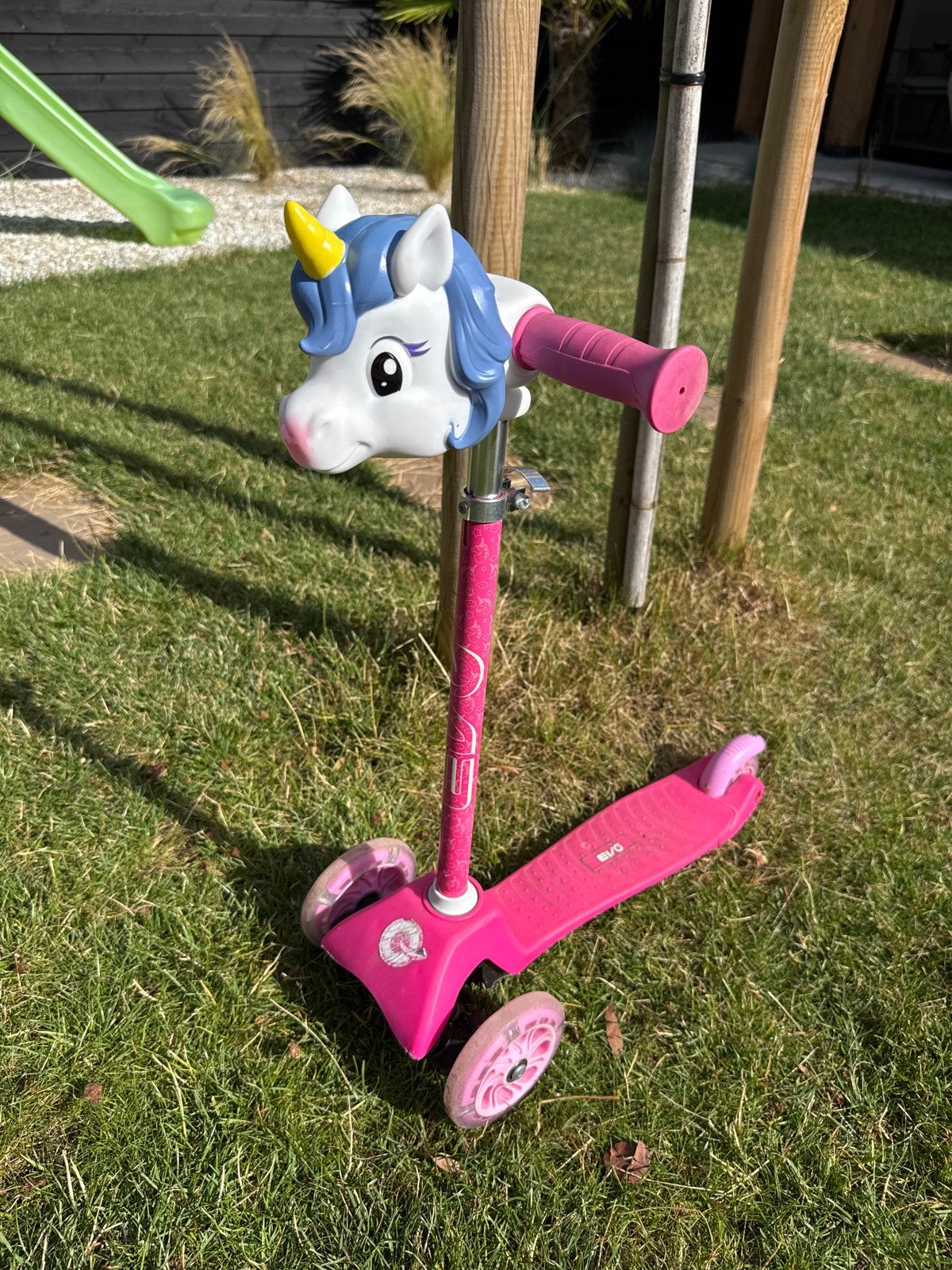 Roze driewieler kinderstep, Fietsen en Brommers, Steps, Ophalen, Gebruikt, Gewone step