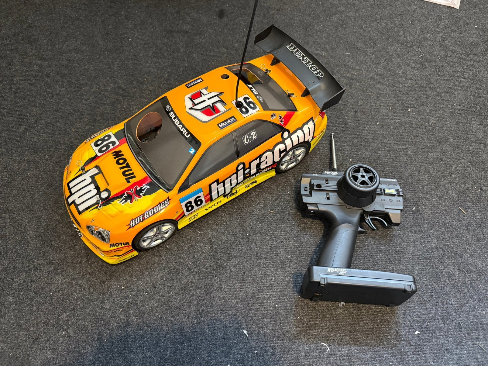 Hpi nitro rs4 rtr 3 evo, Gebruikt, Ophalen of Verzenden, Schaal 1:10, Auto onroad