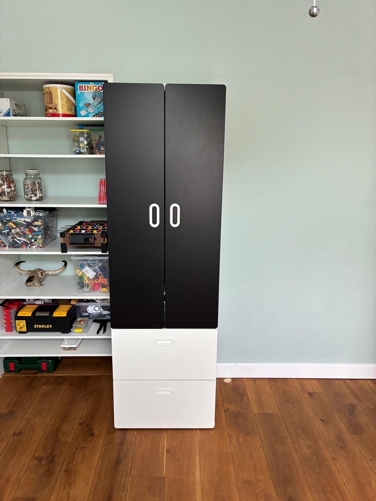 Stuva Ikea zwart wit, Huis en Inrichting, Kasten | Kledingkasten, Ophalen, Overige materialen, 50 tot 100 cm, Zo goed als nieuw