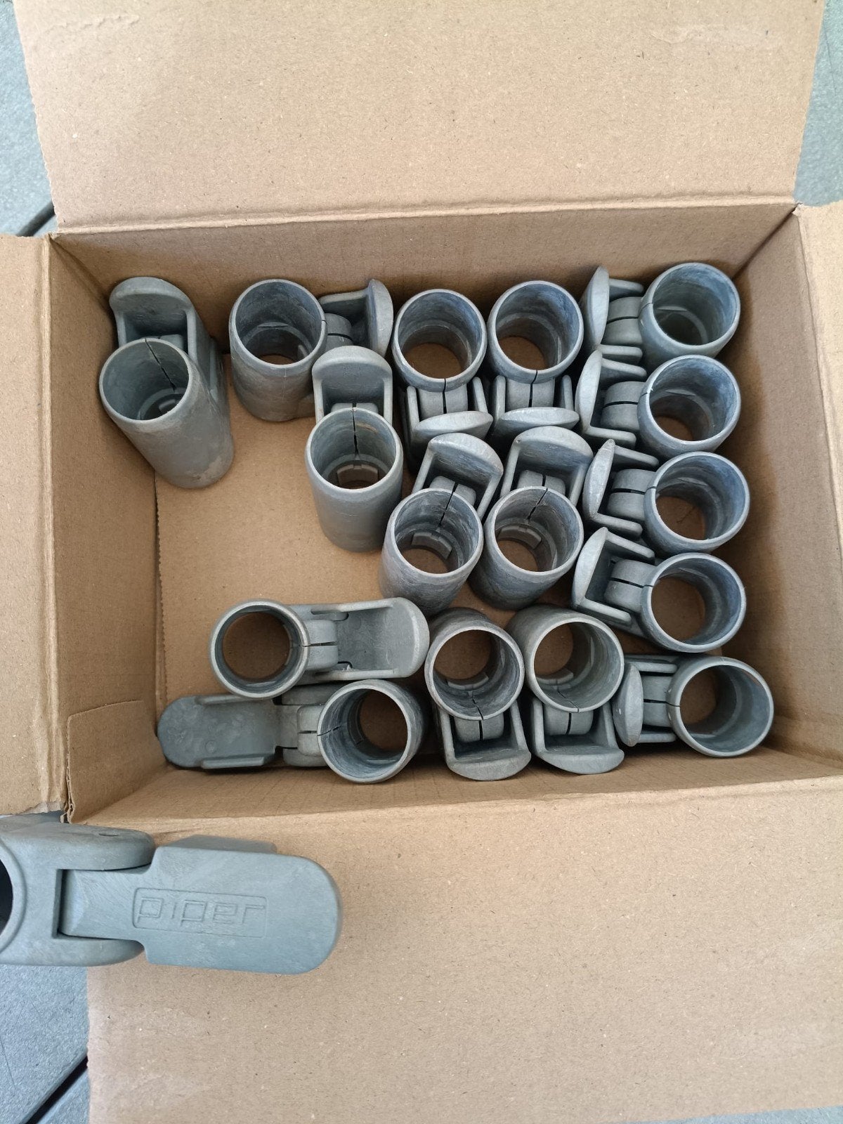 Piper powergrip buisklemmen, Ophalen, Gebruikt