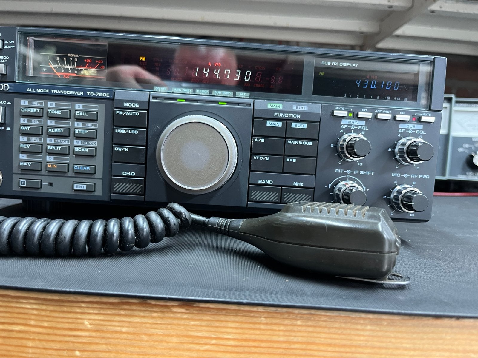 Kenwood ts 790 dualbander, Telecommunicatie, Zenders en Ontvangers, Ophalen of Verzenden, Zo goed als nieuw