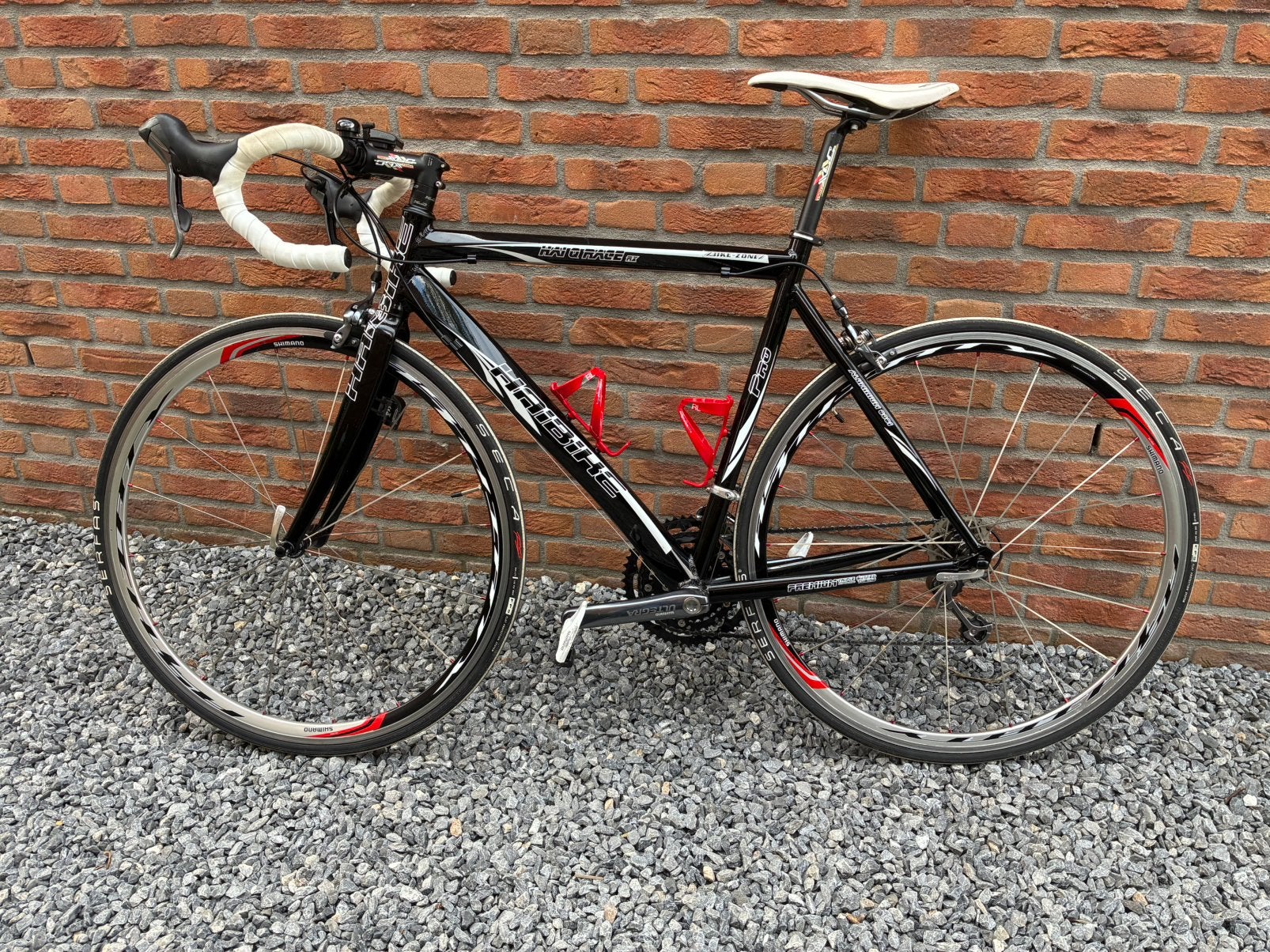Haibike Q Race RX racefiets Shimano Ultegra Zwart zeer mooi, 28 inch, Velgrem, Aluminium, Zo goed als nieuw