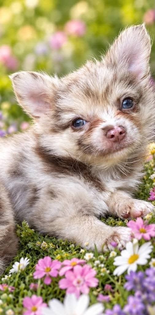 chihuahua pups langharig choco merle zeer mooi raszuiver, Nederland, 8 tot 15 weken, CDV (hondenziekte), Meerdere