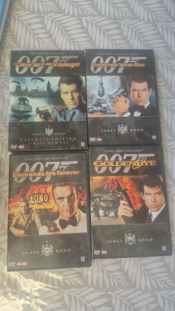 James bond films, Vanaf 12 jaar, Ophalen of Verzenden, Zo goed als nieuw, Actie