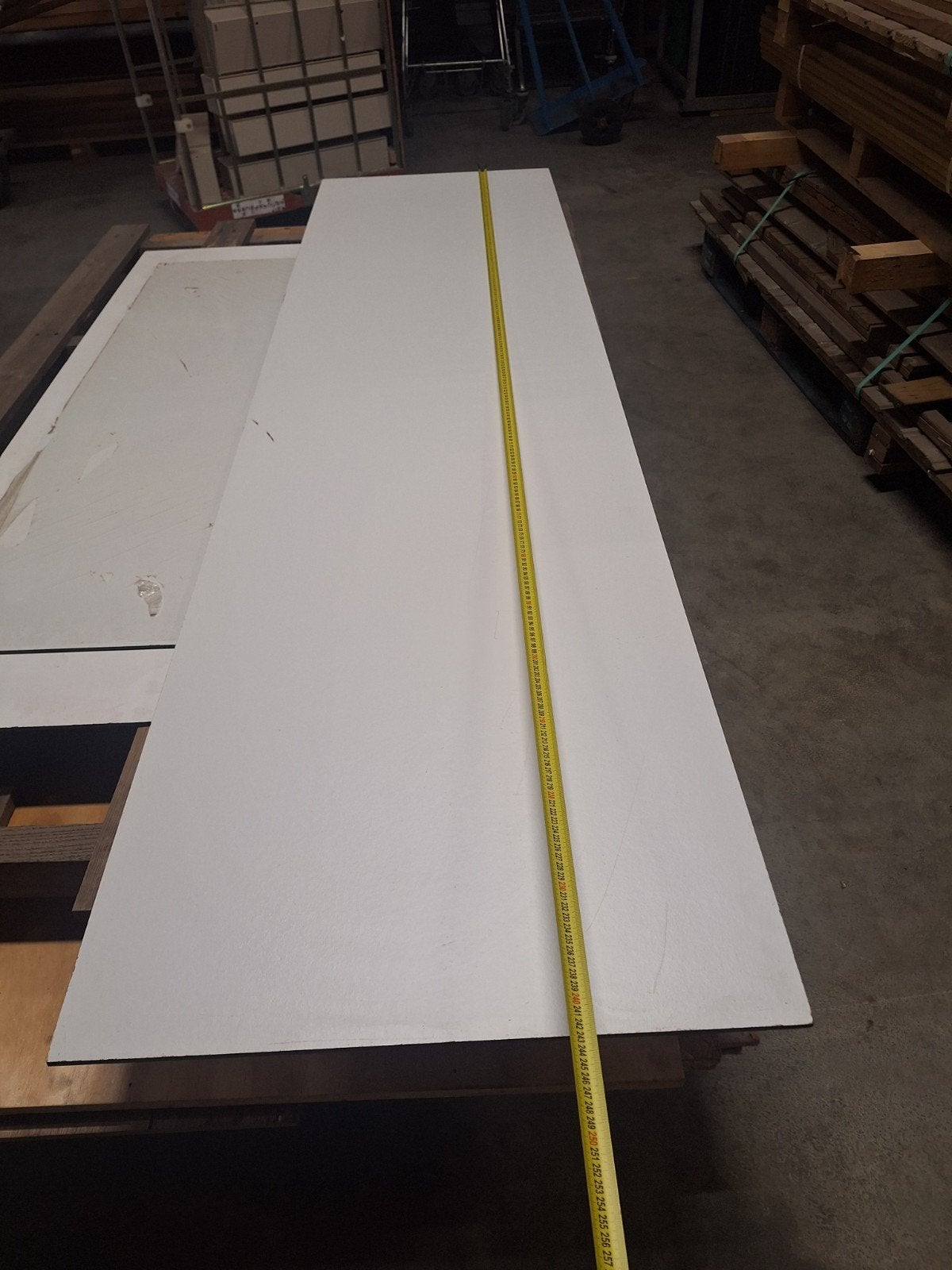 trespa plaat 250x63 cm 8 mm dik, Ophalen, Zo goed als nieuw, Overige materialen, Minder dan 20 mm