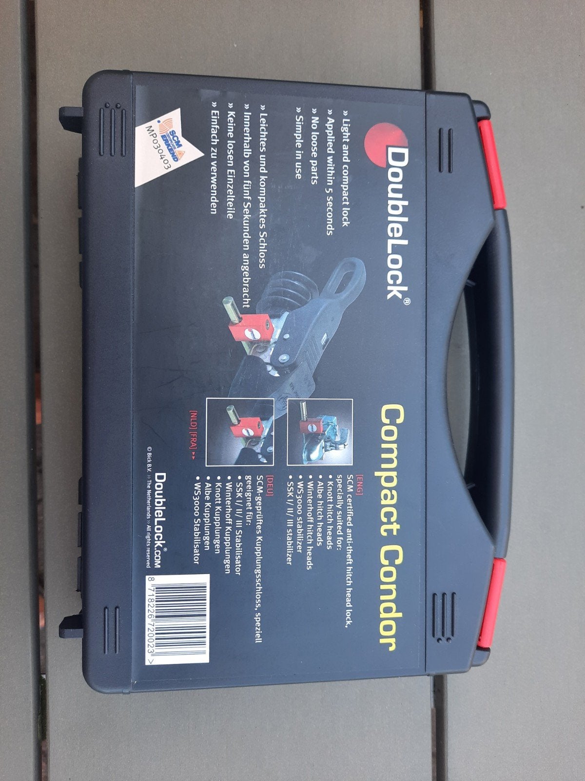 DoubleLock Compact Condor Dissel slot SCm gekeurd, Ophalen of Verzenden, Zo goed als nieuw
