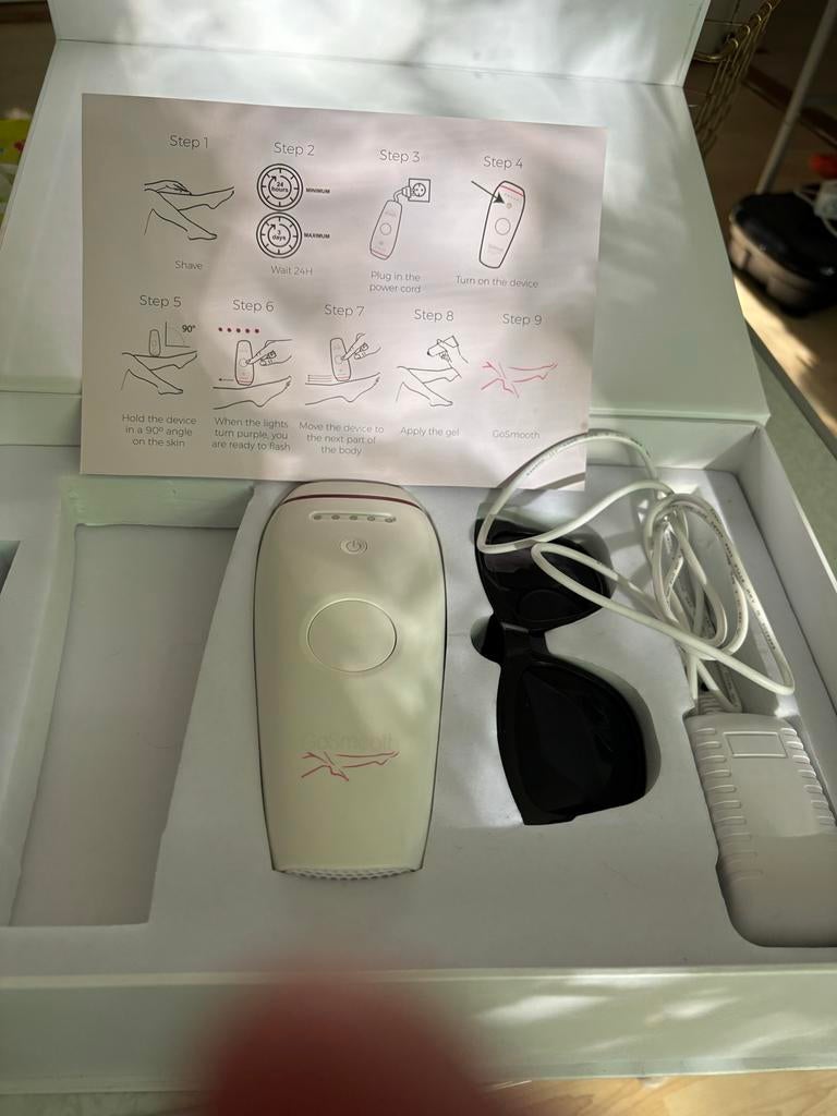 GoSmooth IPL Apparaat - Intense Pulsed Light Kit, Ophalen of Verzenden, Zo goed als nieuw, Overige typen