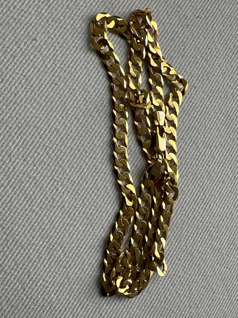 14k gouden ketting, Sieraden, Tassen en Uiterlijk, Ophalen of Verzenden, Gebruikt, Goud