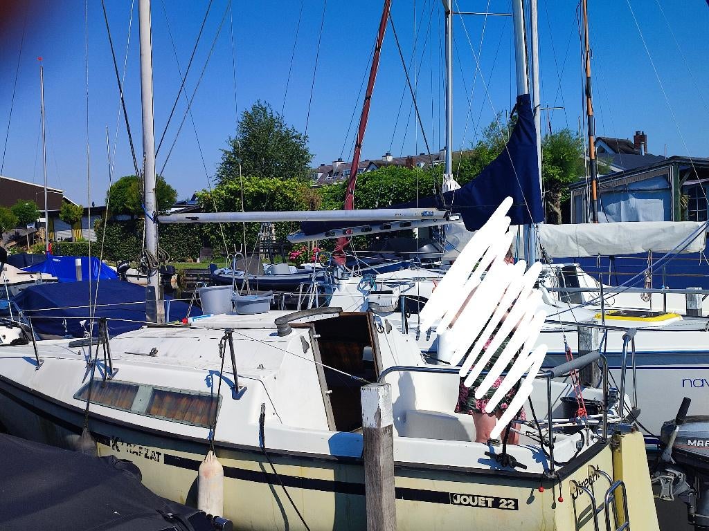 Zeilboot Jouet 22, Ophalen, Gebruikt