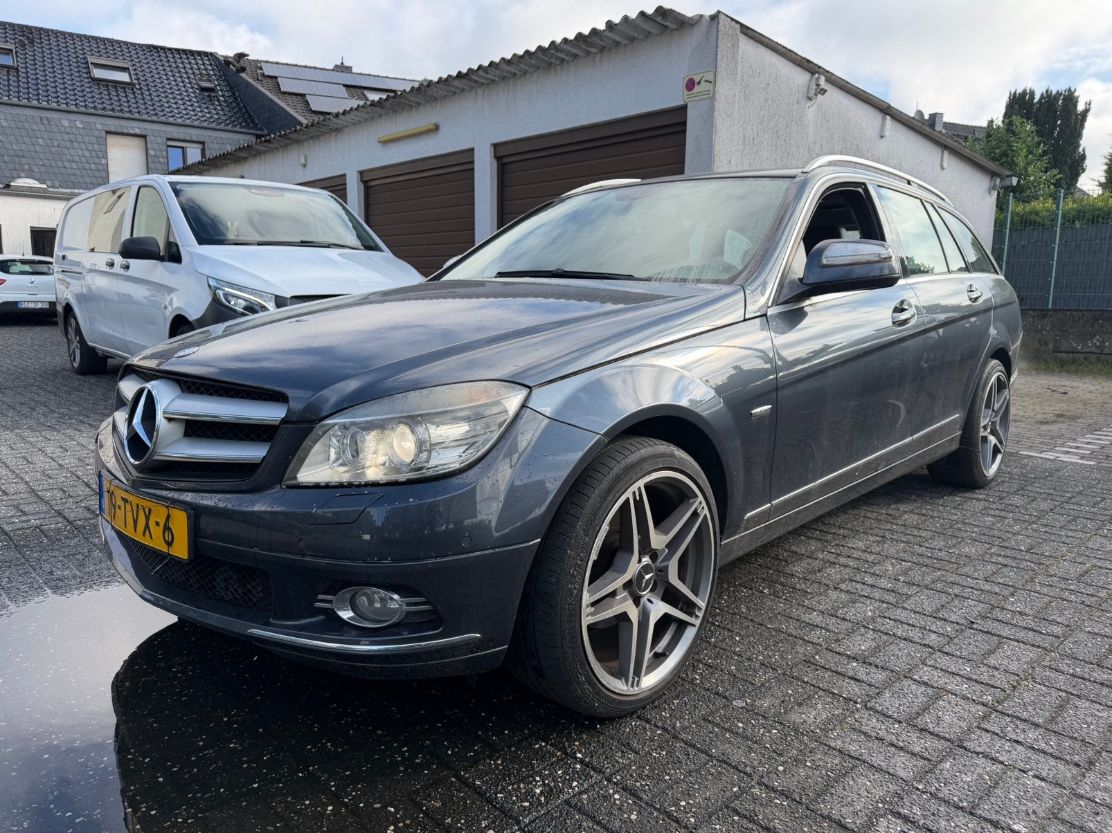 Mercedes-Benz C-Klasse 2.2 CDI C200 Estate 2008 Grijs, 1800 kg, 4 cilinders, 1505 kg, Stationwagon