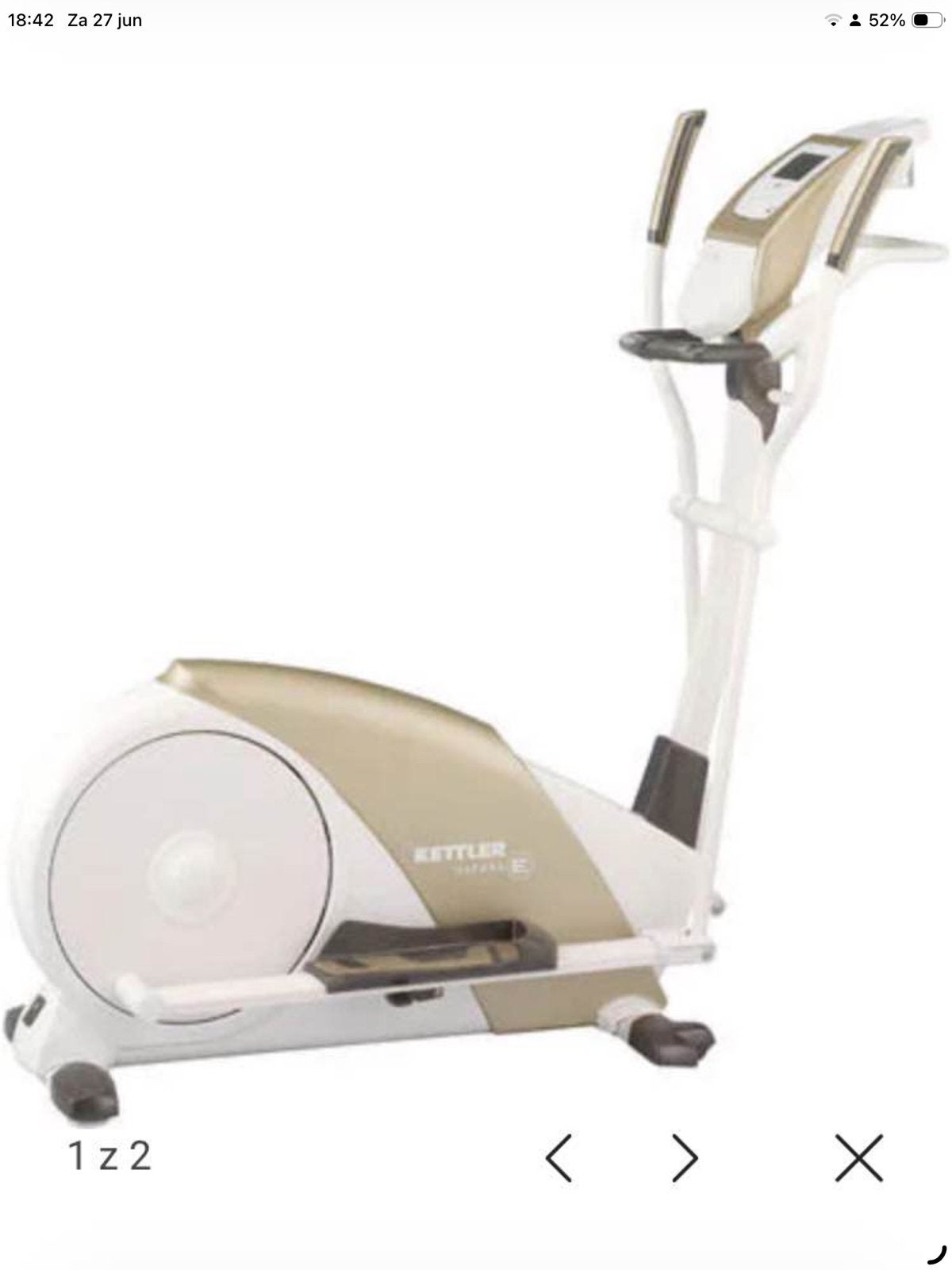 Kettler Sature E Crosstrainer, Ophalen, Zo goed als nieuw, Crosstrainer