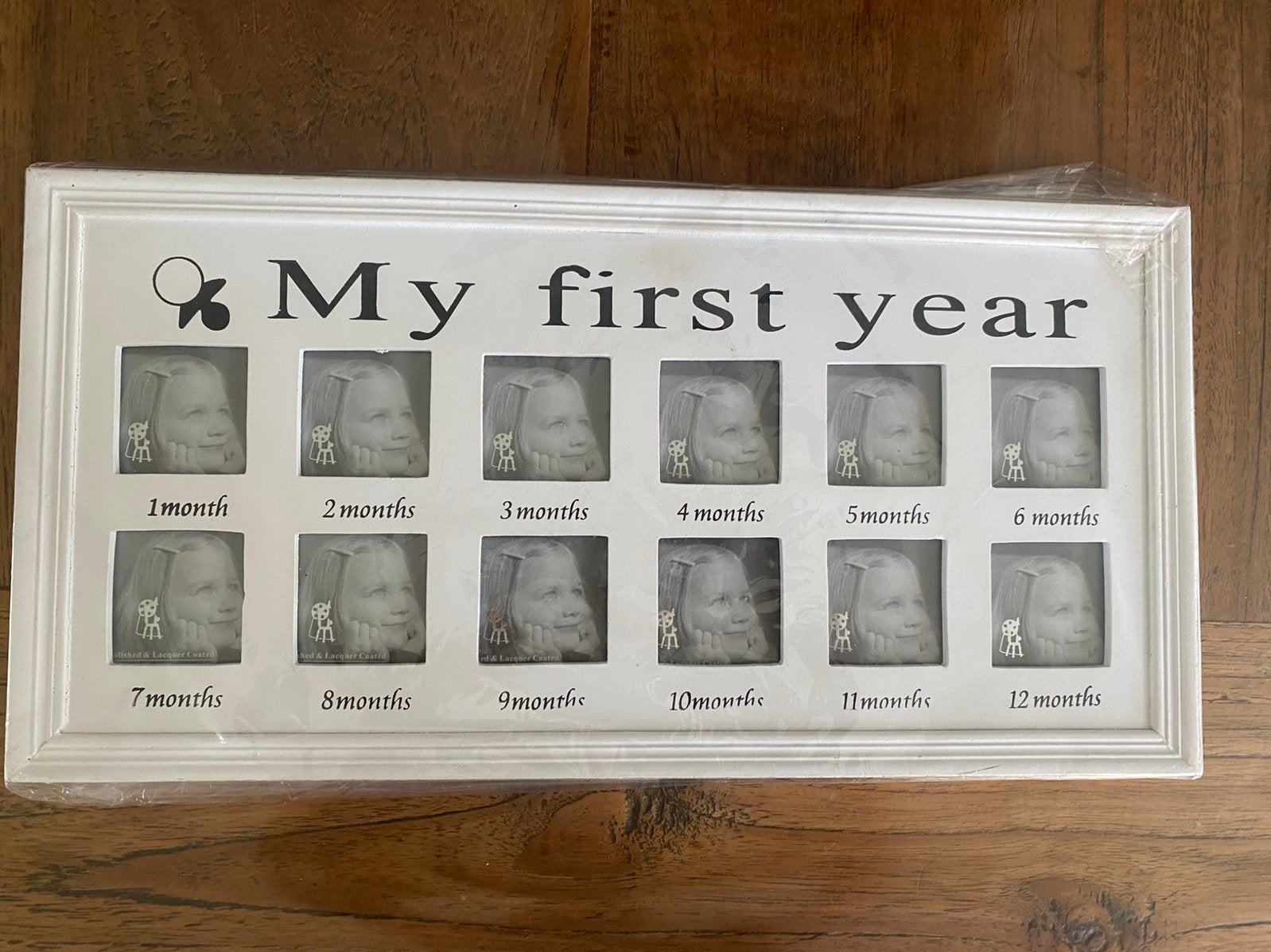 Fotolijst my first year baby NIEUW, Ophalen, Zo goed als nieuw