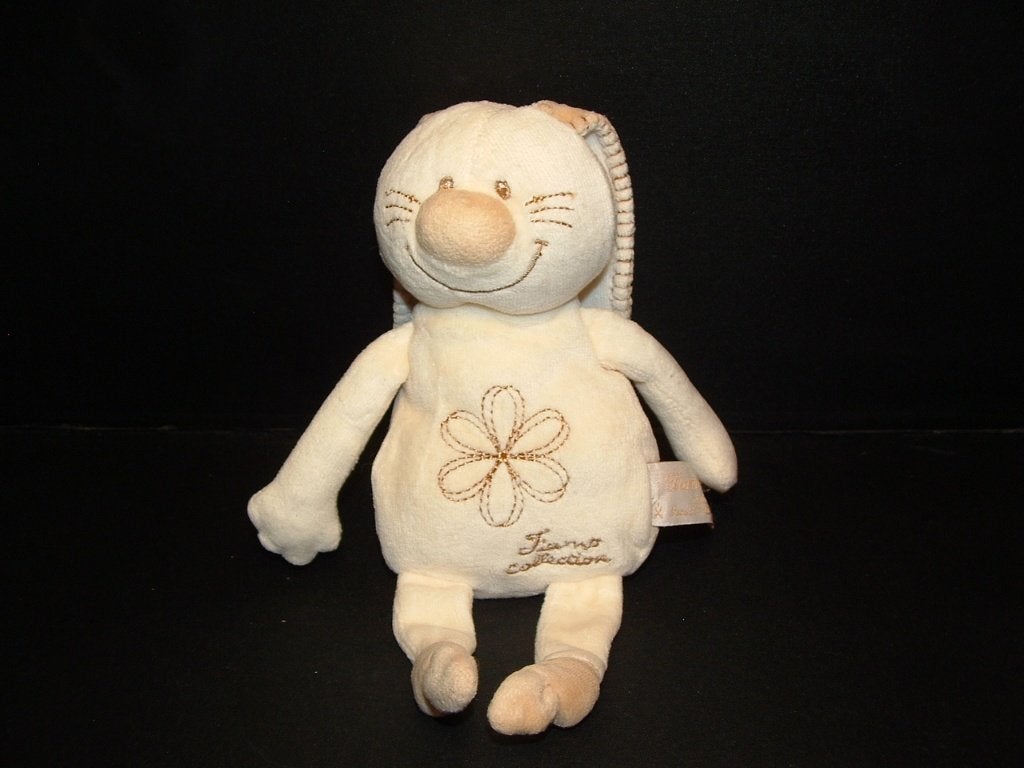 TIAMO KONIJN BETS THE BUNNY VELOURS ROOMWIT/BEIGE ME, Ophalen of Verzenden, Nieuw, Overige typen