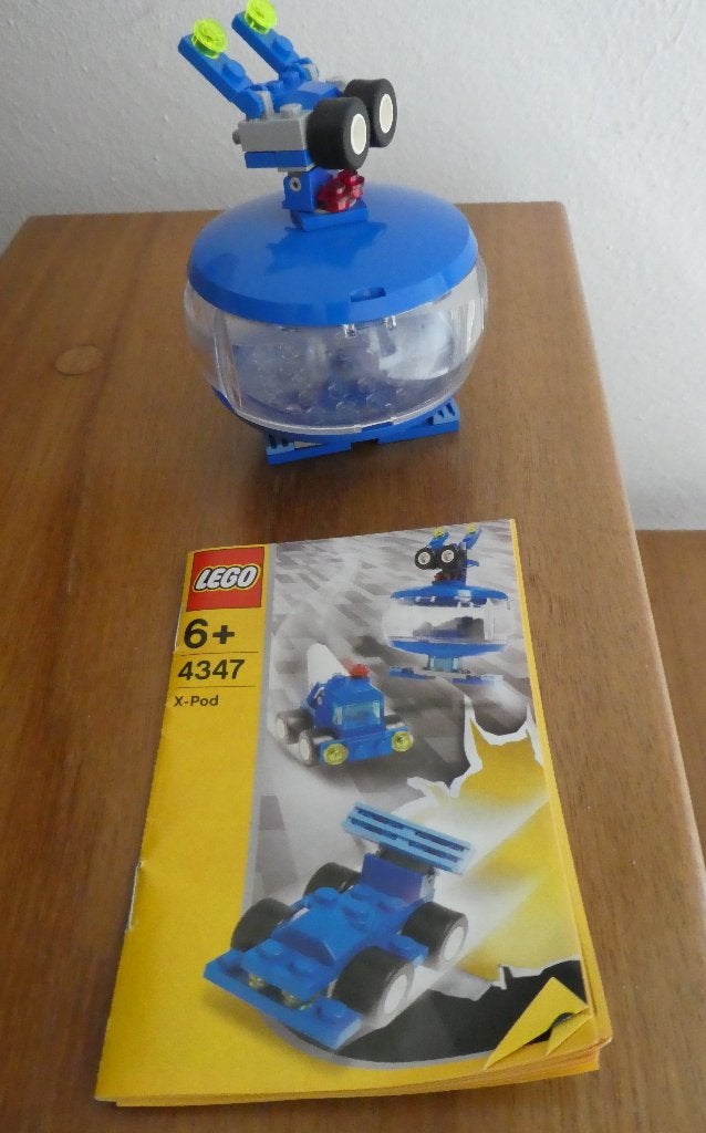 lego X-Pod Auto Pod complete set nr. 4347  incl. jack stone, Lego, Ophalen of Verzenden, Zo goed als nieuw, Inclusief instructies