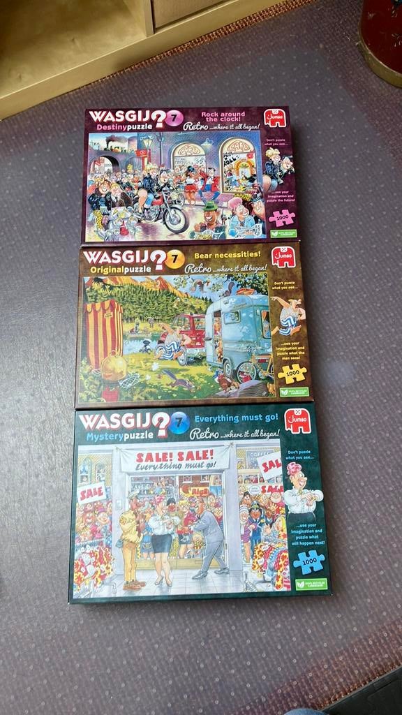 Wasgij puzzels, Hobby en Vrije tijd, Denksport en Puzzels, Ophalen of Verzenden, 500 t/m 1500 stukjes, Zo goed als nieuw